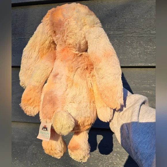 SOLD - Customized Jellycat Medium Twinkle Bunny "Sunny" - Picture 3 of 6